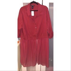 Ashley Stewart tunic top